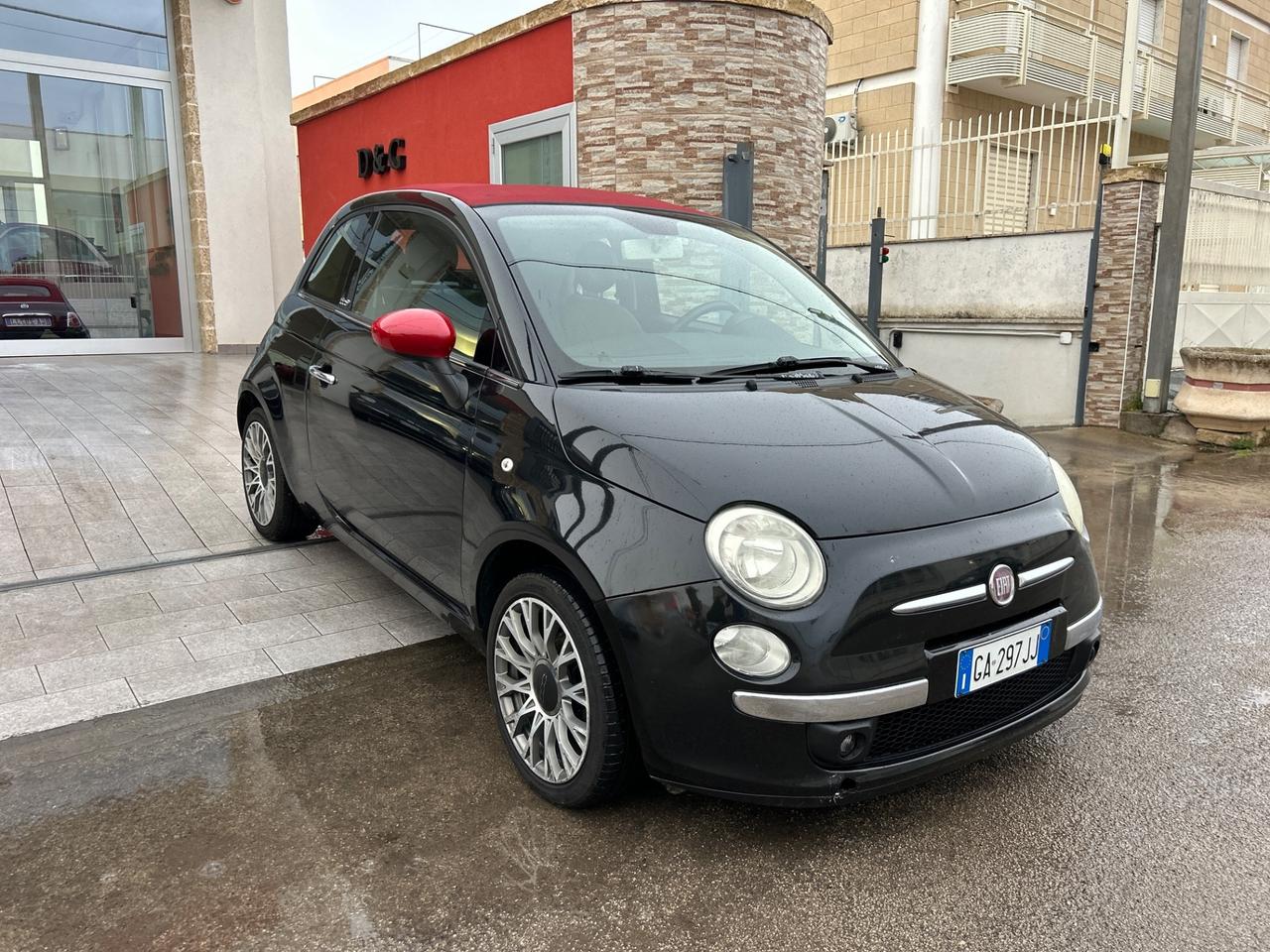 Fiat 500 C 1.2 69 cv-2010-CLIMA-COMANDI