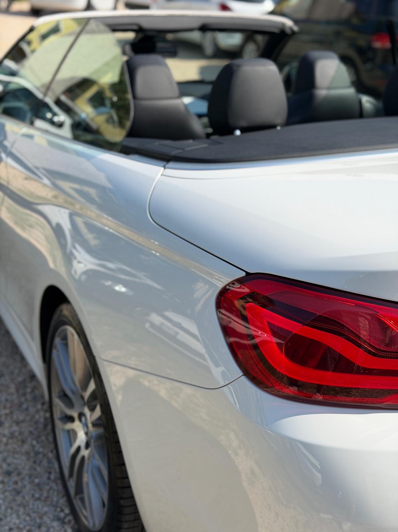 Bmw 420d EU6B MSPORT CABRIO PELLE NAVIPRO KMCERT GARANZ