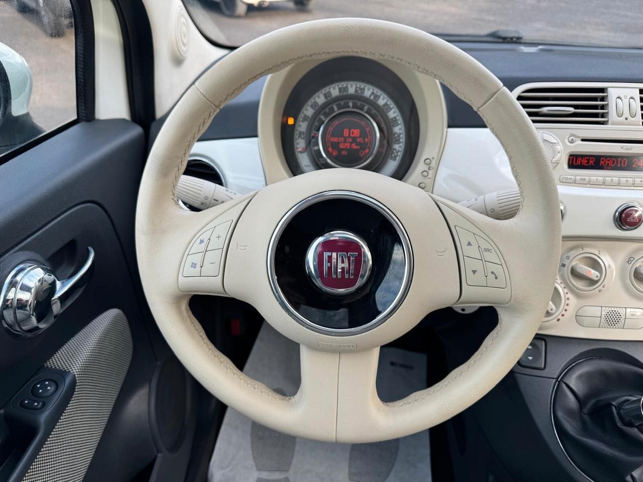 Fiat 500 1.2 BENZ LOUNGE NEOPATENTATI 2009