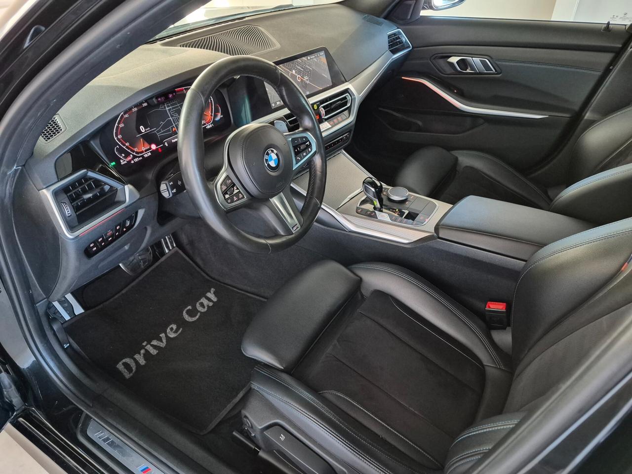 BMW 320 TOURING 320D XDRIVE MSPORT AUTO LED PELLE CLIMA 3ZONE CARPLAY ACC. RETROCAM. 1 PROPRIETARIO