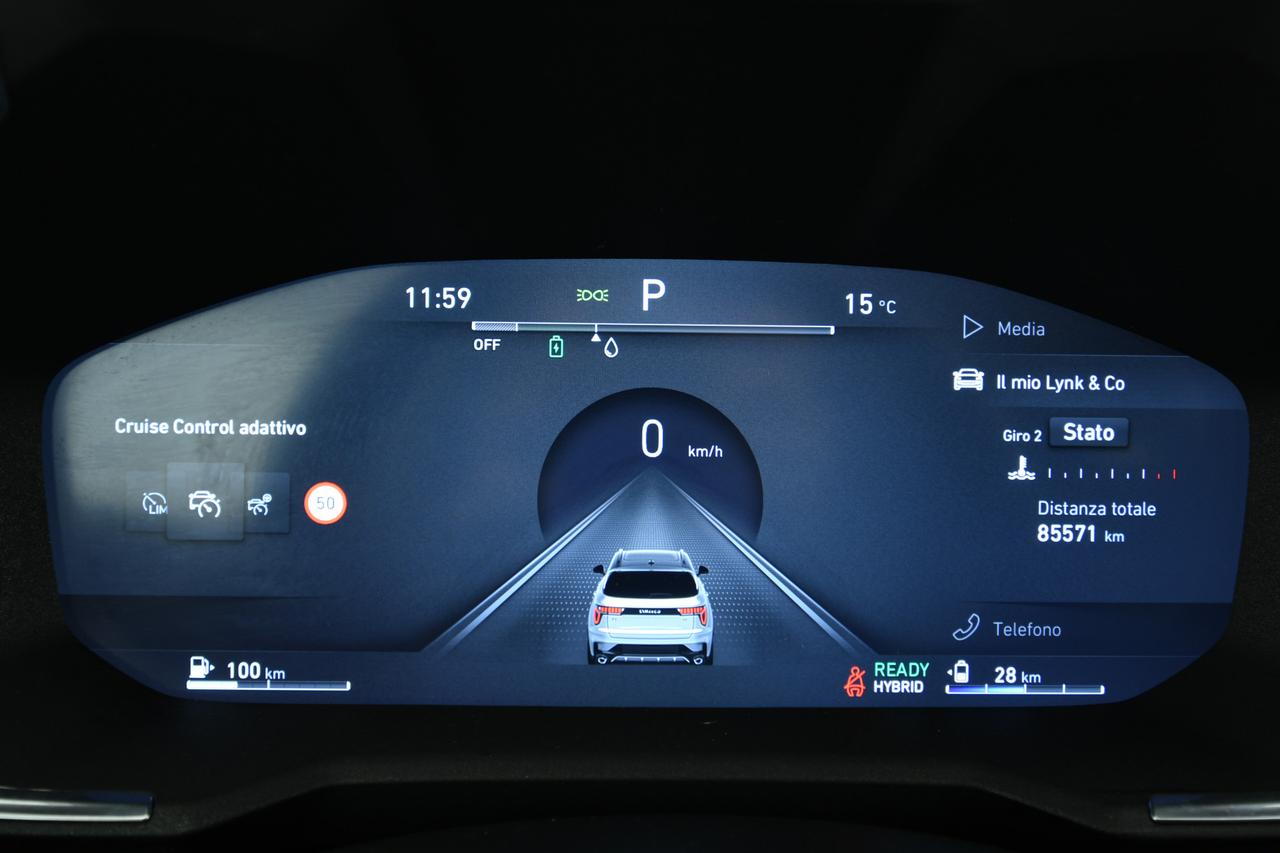Lynk & Co 01 1.5 td phev auto TETTO PANO+ACC+CAMERA+APP CONNECT