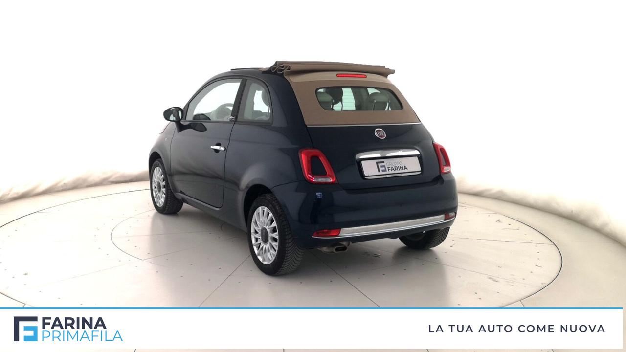 FIAT 500C III 2015 - 500C 1.2 Lounge 69cv dualogic my20