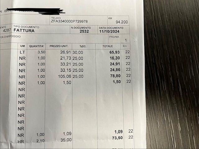 Fiat 500X 1.0 T3 120 CV