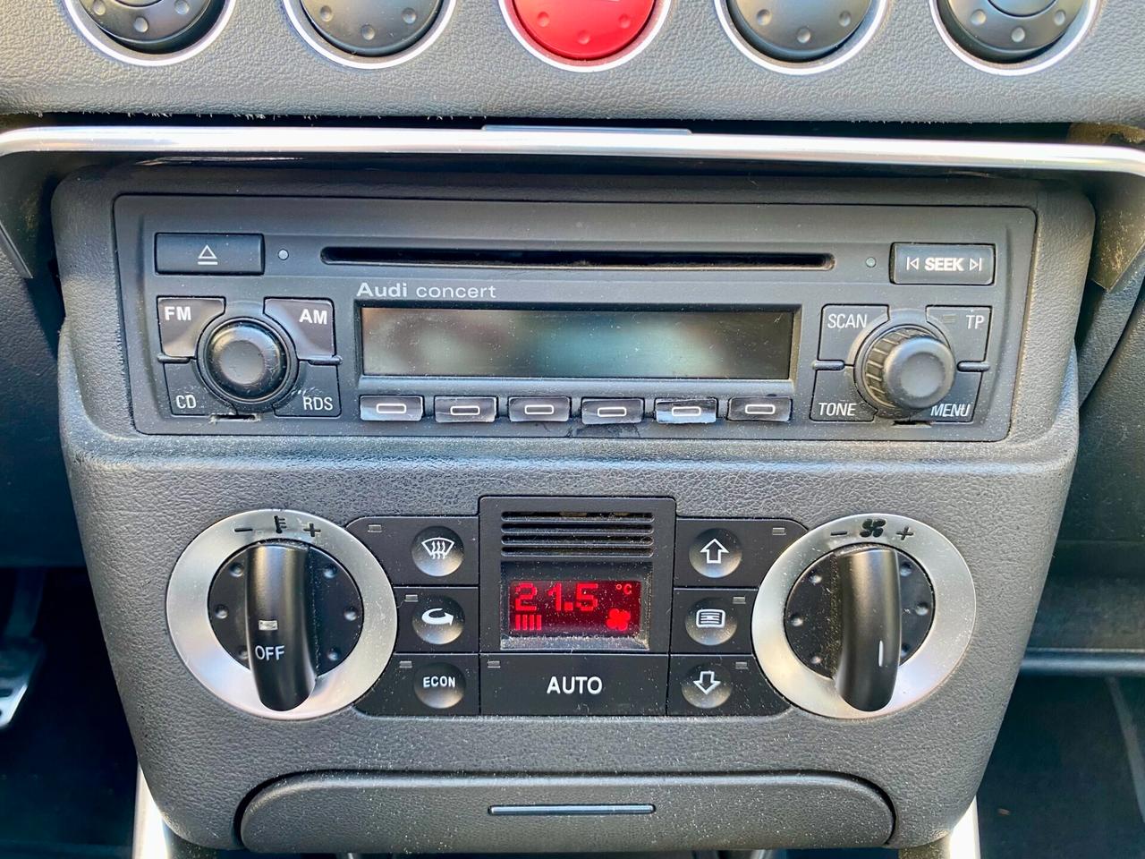 Audi TT Roadster 1.8 T 20V 179 CV cat Iscritta ASI CRS