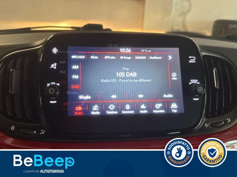 FIAT 500 1.0 HYBRID LOUNGE 70CV