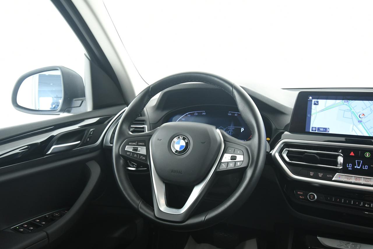 BMW X3 sdrive18d mhev 48V auto FULL LED+PELLE+CAMERA