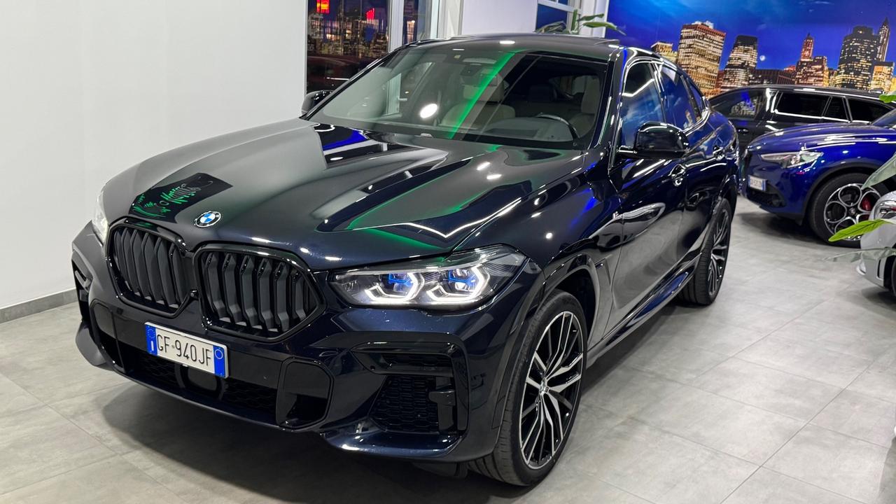 Bmw X6 M xDrive30d 48V Msport Tetto Apribile-2021