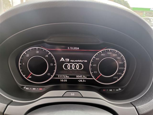 AUDI A3 SPB 2.0 TDI 184 CV quattro S tronic Sport