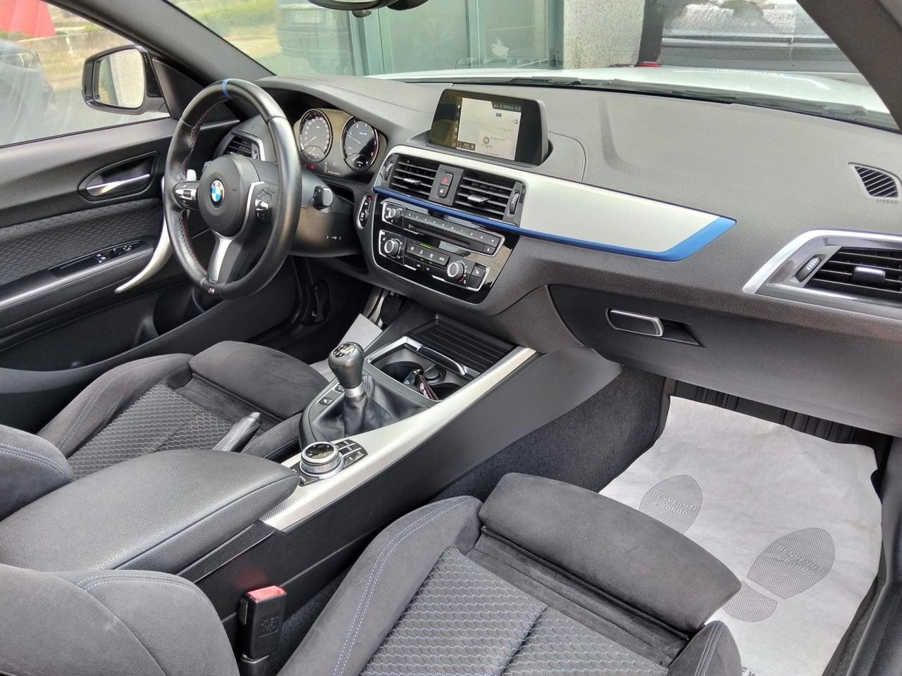 Bmw 220d Coupé Sport 190Cv*Manuale*Tetto*Navi*Alcantara