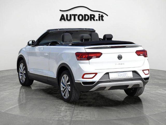 VOLKSWAGEN T-Roc Cabriolet 1.0 TSI 110cv Style Fari IQ, Retrocamera