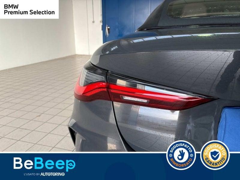 BMW Serie 4 Cabrio 430D CABRIO MHEV 48V MSPORT AUTO