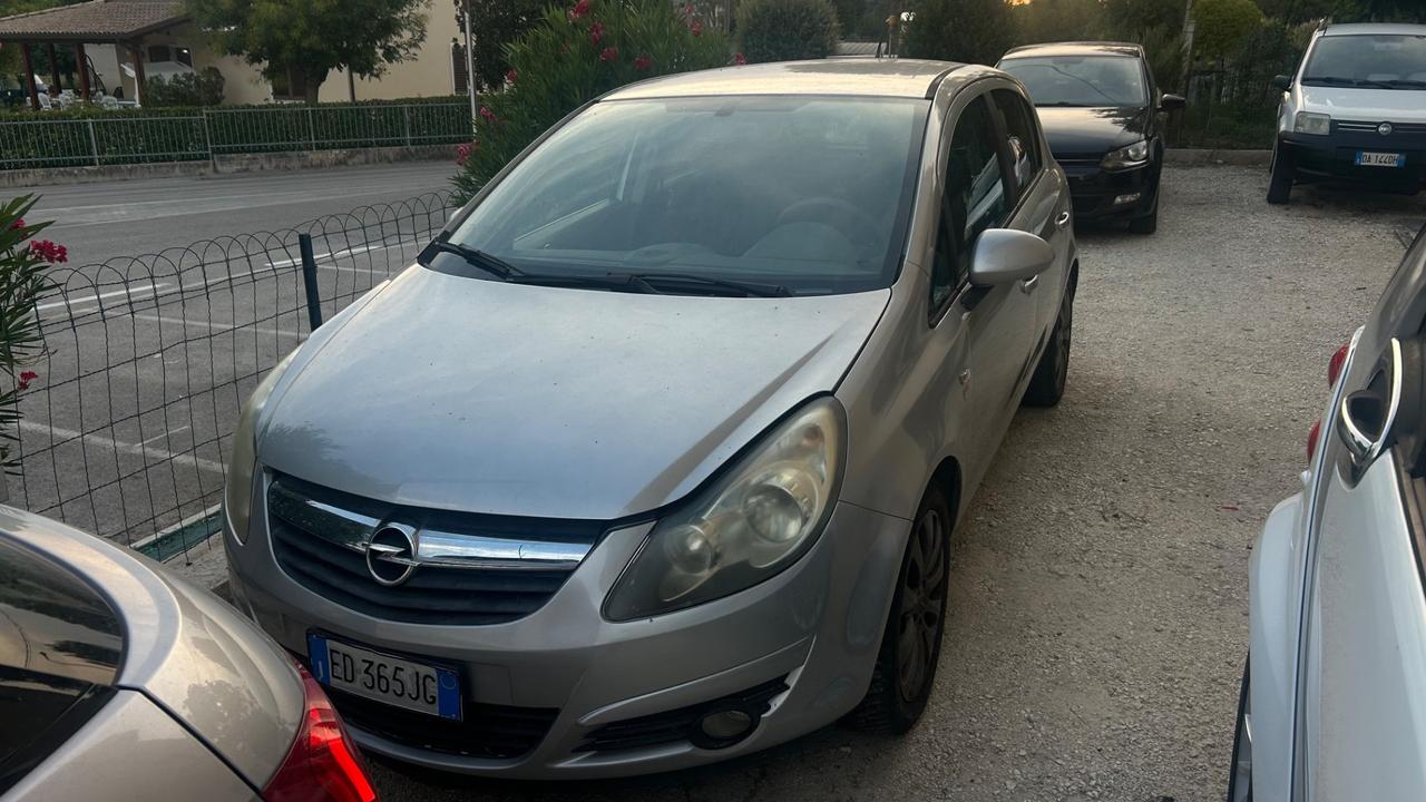 OPEL CORSA 1.2 5 PORTE MOTORE FUSO TIPO MOTORE A12 XER