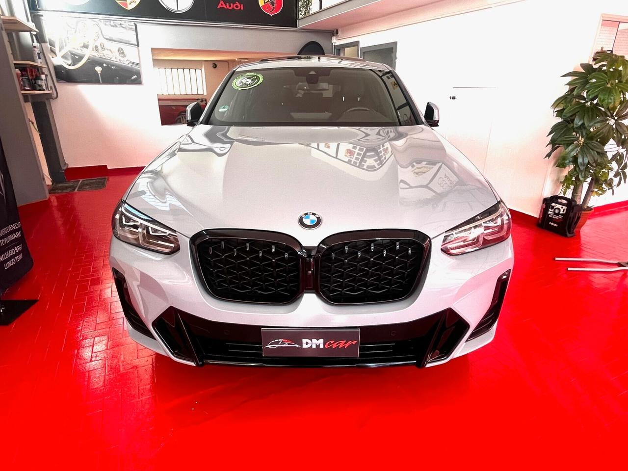 BMW X4 X-DRIVE 2.0d mhev 48V MSPORT TETTO NAVI CERCHI VIRTUAL TELECAMERA 360 GRADI