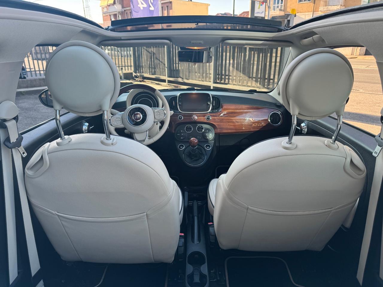 Fiat 500 C 1.2 Riva NEOPATENTATO