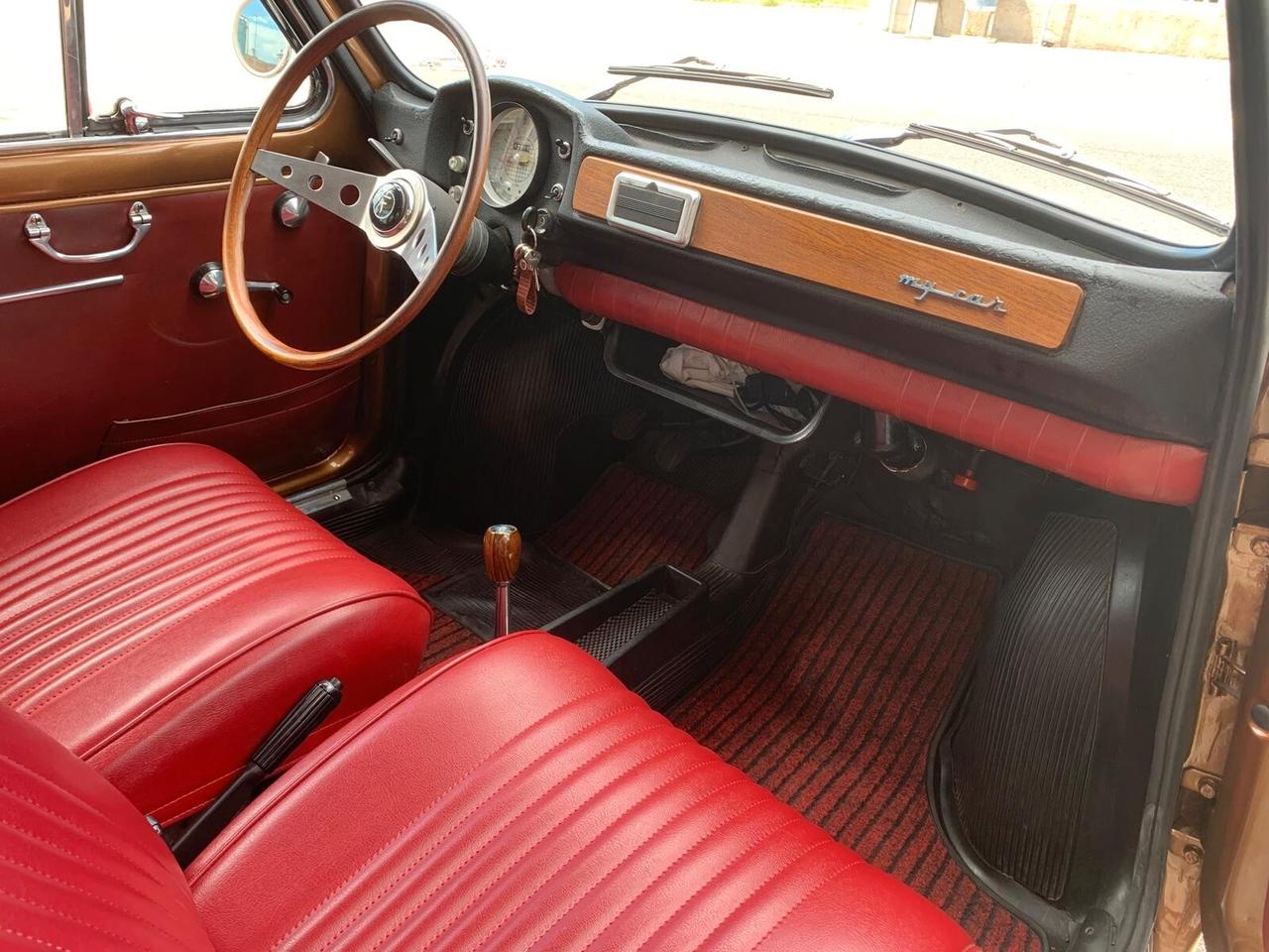 Fiat 500 My car Francis Lombardi ASI T. Oro Restaurata