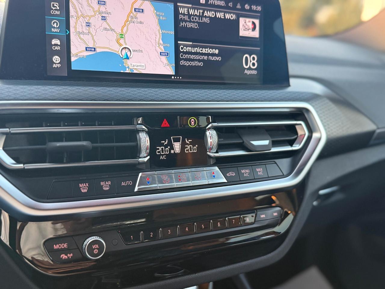 Bmw X3 xDrive20d 48V Msport My 2022 Total Black