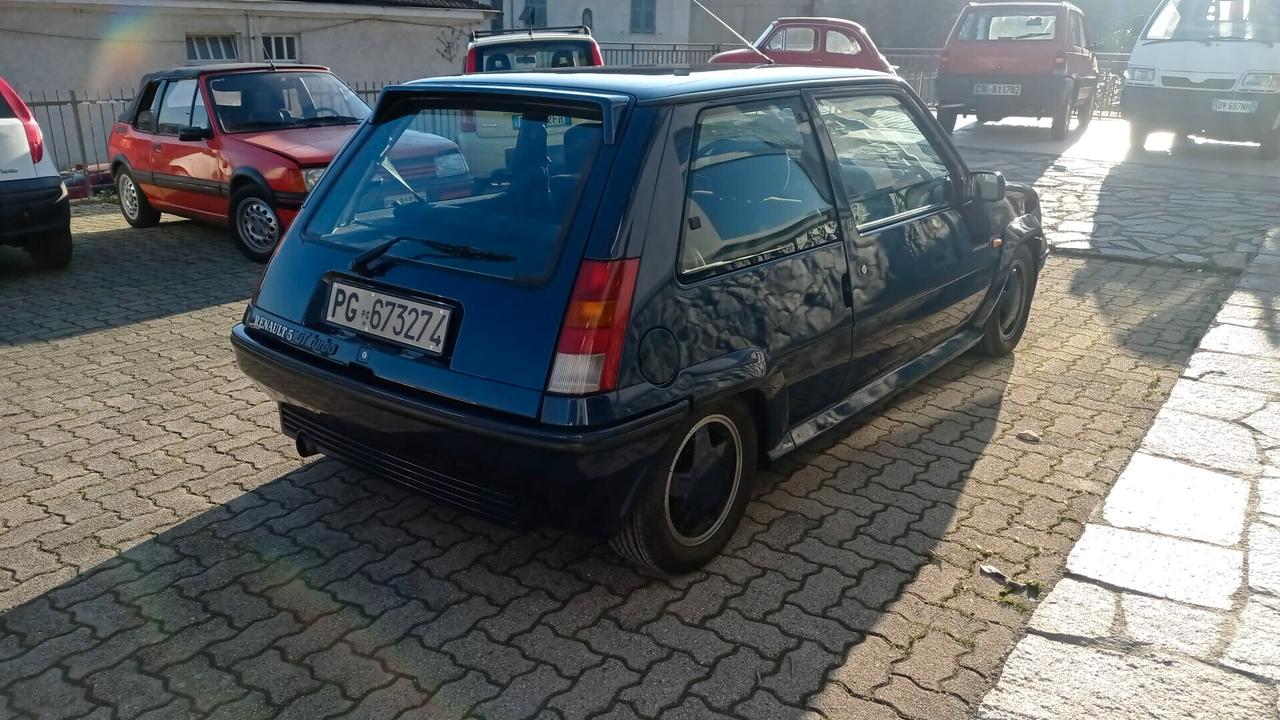 Renault R 5 1.4 turbo GT Blu Sport