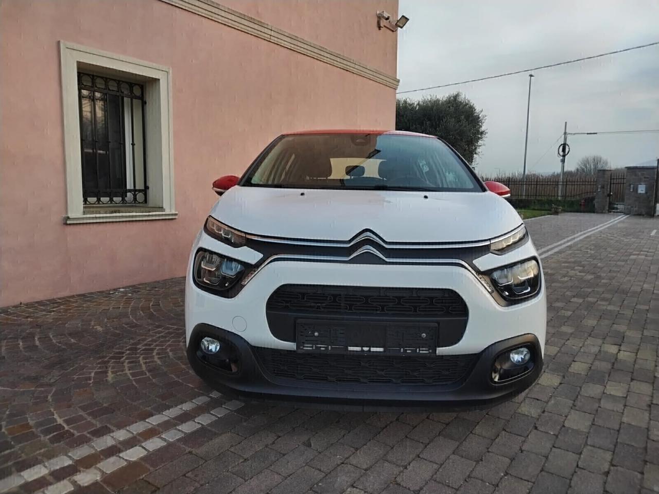 Citroen C3 Shine tetto rosso