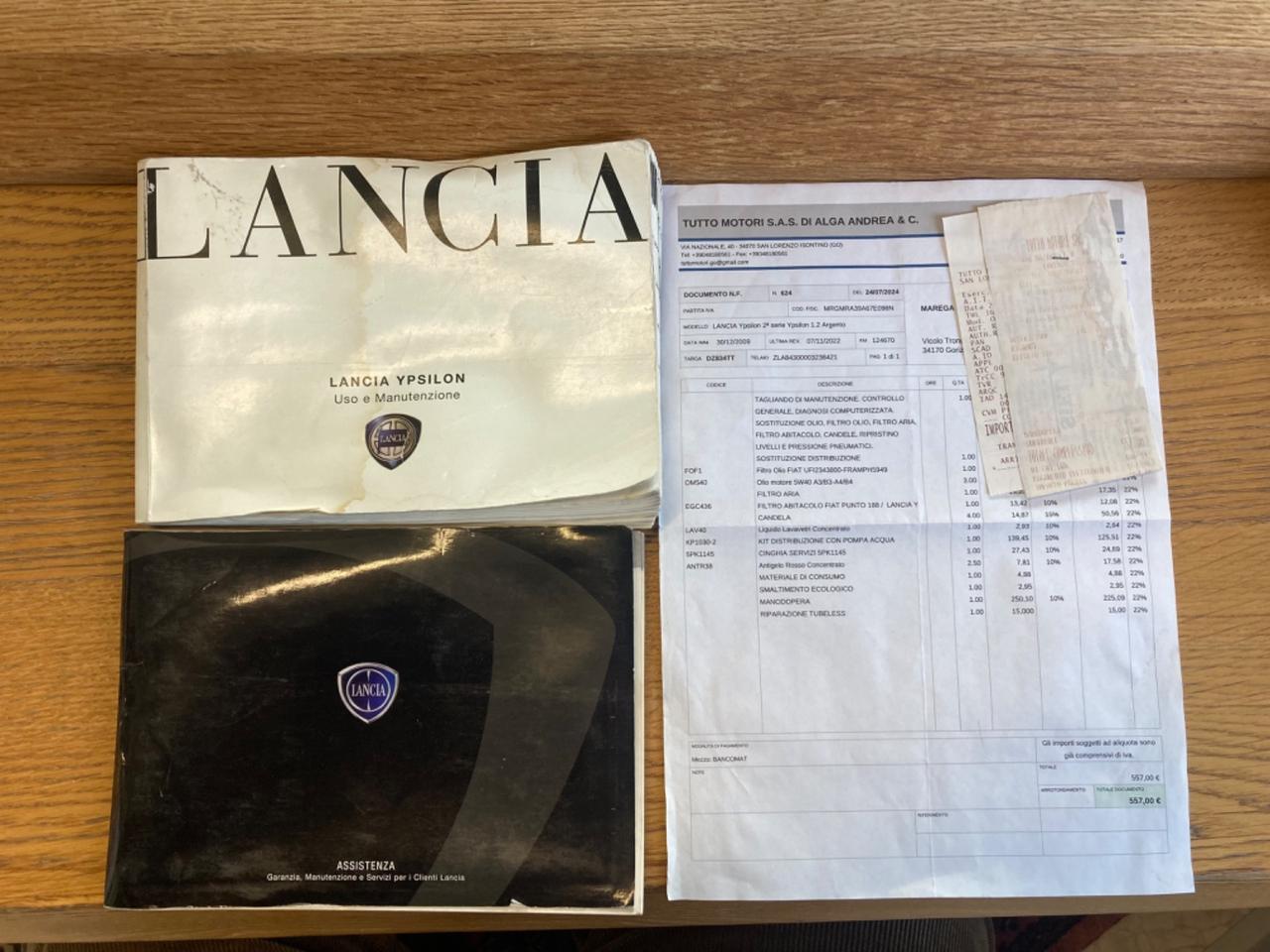 LANCIA YPSILON KM139.817(EDIZIONE LIMITATA VERSUS)