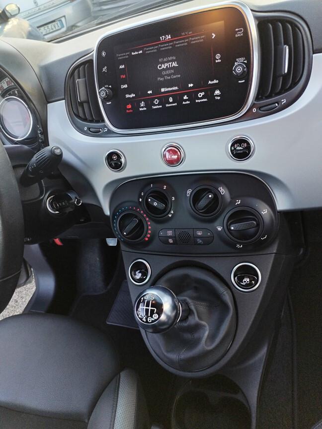 Fiat 500 1.0 Hybrid Connect 40950KM 7/2021 TAGLIANDI FIAT