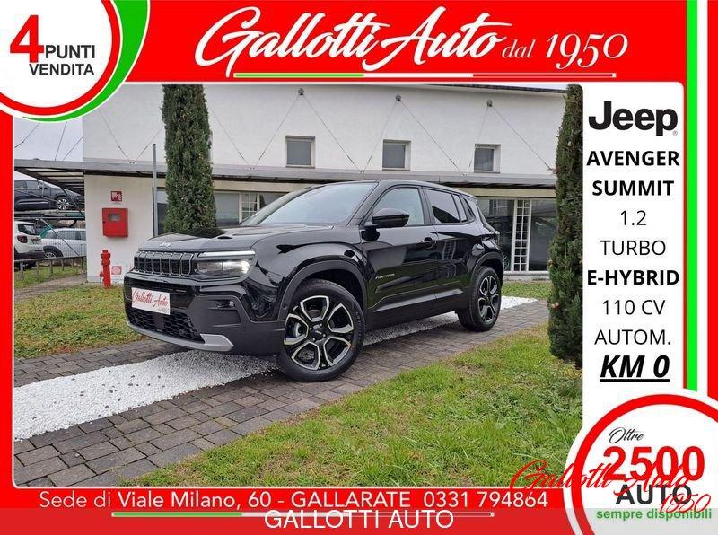Jeep Avenger Avenger 1.2 Turbo 110 CV MHEV Summit