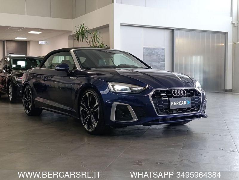 Audi A5 A5 Cabrio 45 TFSI quattro S tronic S line edition*VIRTUAL COCKPIT*TELECAMERA POST*CLIMATRONIC*