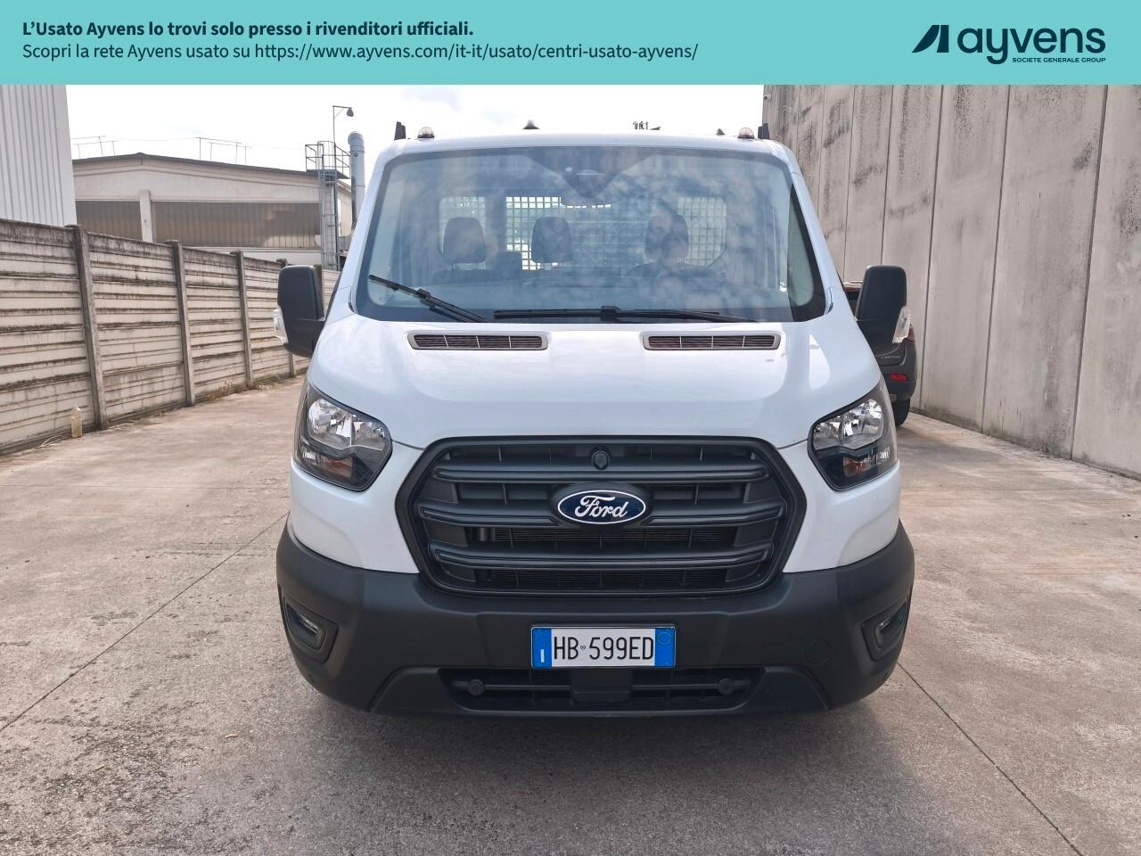 FORD TRANSIT ALLESTITO 350 L2 Trend 2.0 Eco 130Cv SCAT Cassone a sponde abbattibili 2-door