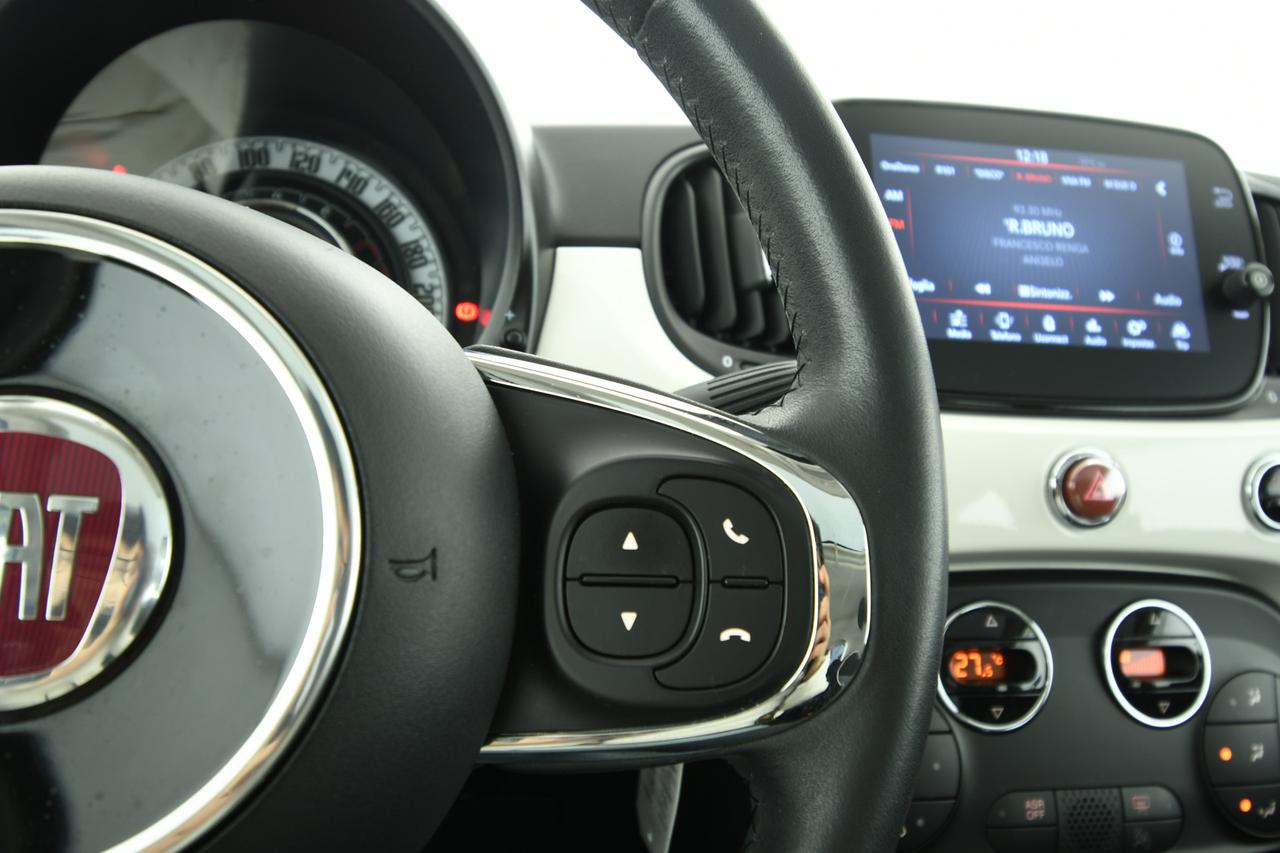FIAT 500 1.2 Lounge easypower Gpl 69cv TETTO PANO+LED+NEOPATENTATI