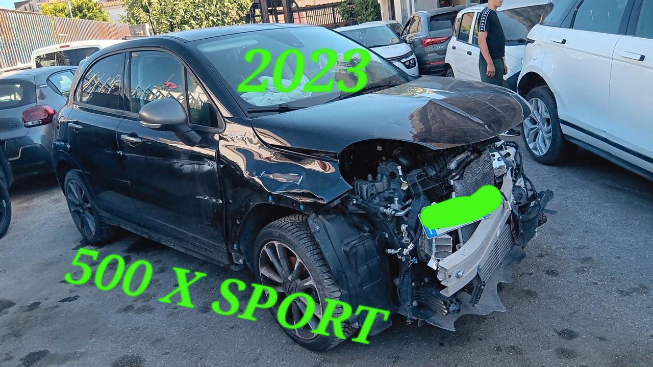 Fiat 500X Sport incidentata sinistrata mondialcars 023