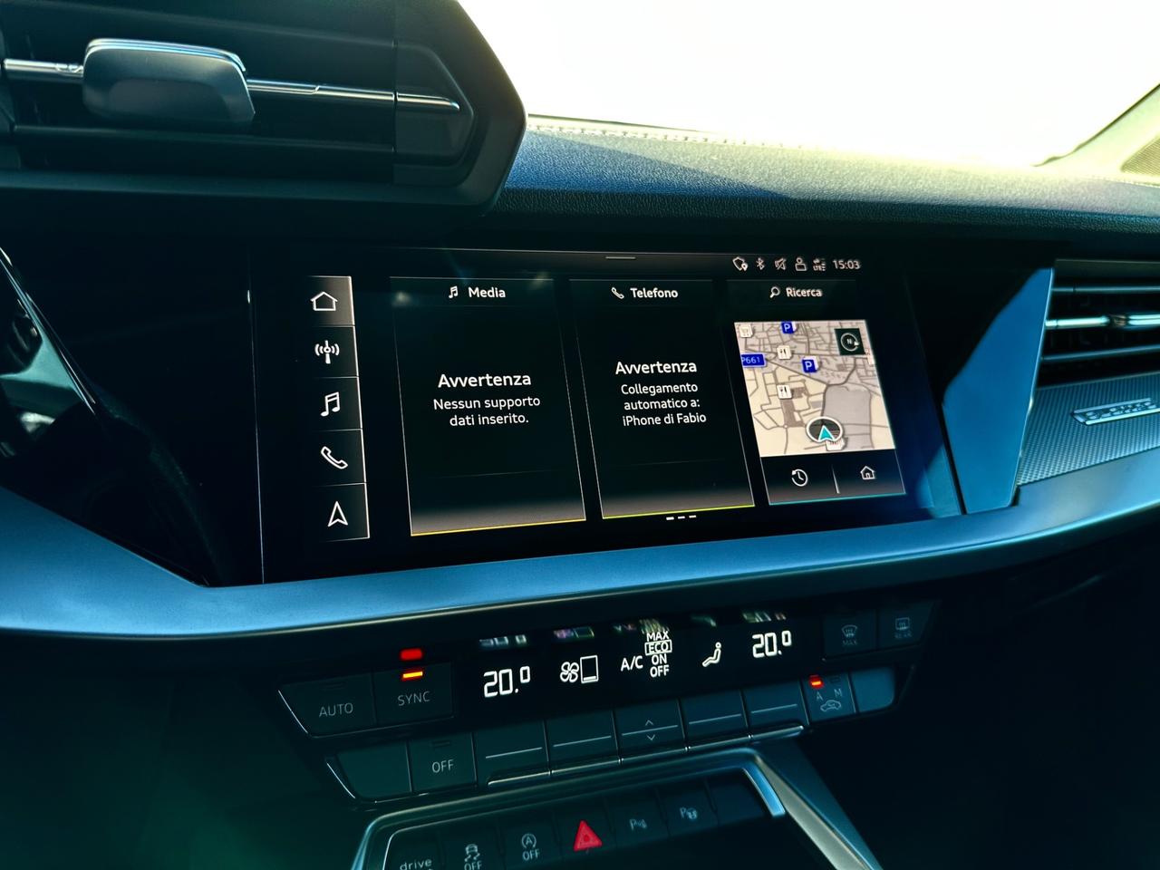 Audi A3 SPORTBACK 40 TDI quattro S tronic line edition *NO VINCOLI*