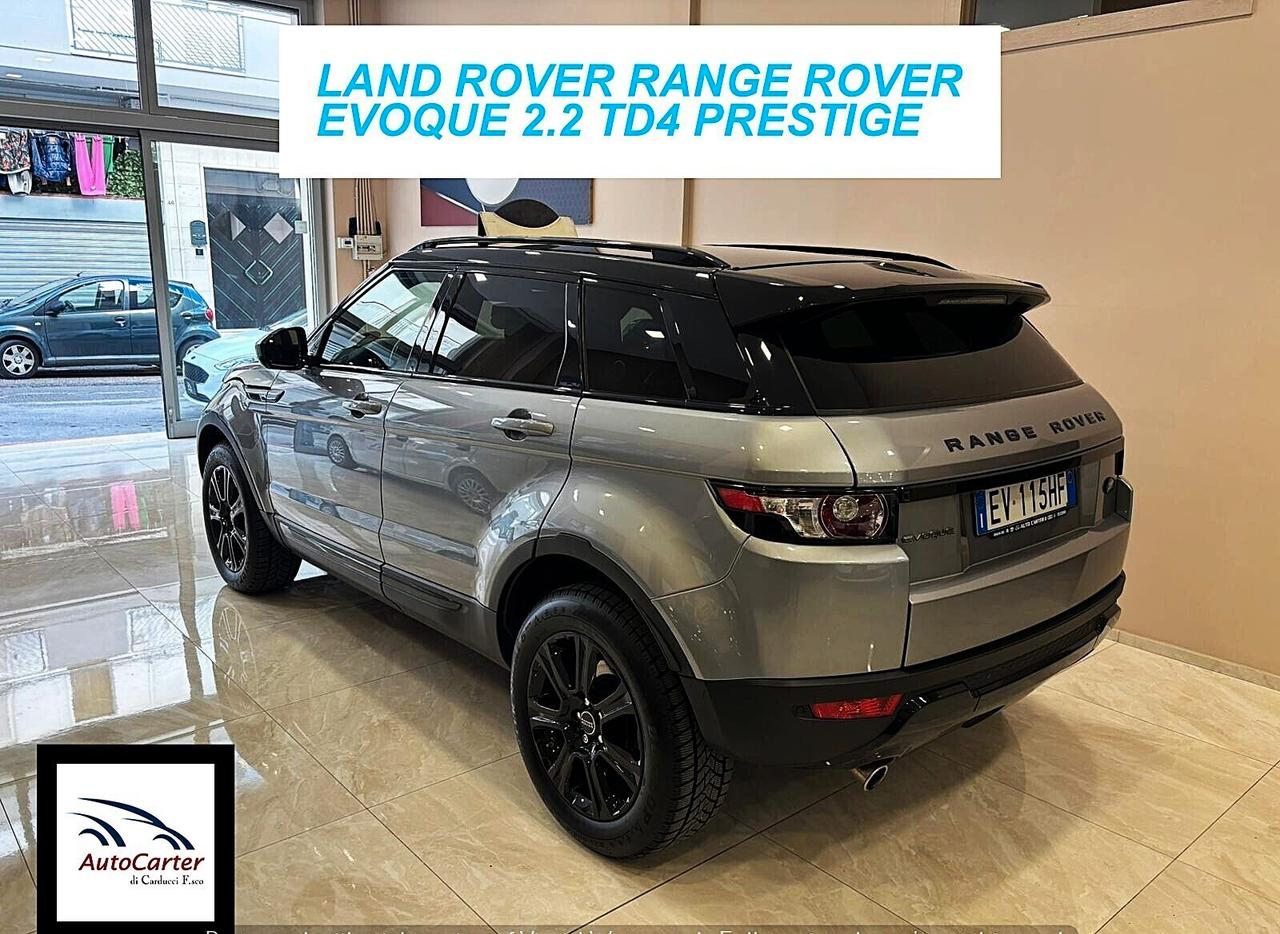 Range Evoque 2.2 TD4 150CV TETTO**80.000KM**