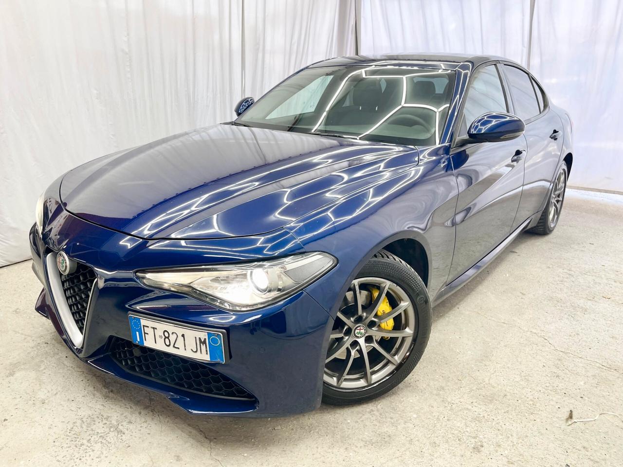 Alfa Romeo Giulia SUPER - AUTOMATICA CAMBIO F1 MISTO PELLE PRONTA CONSEGNA