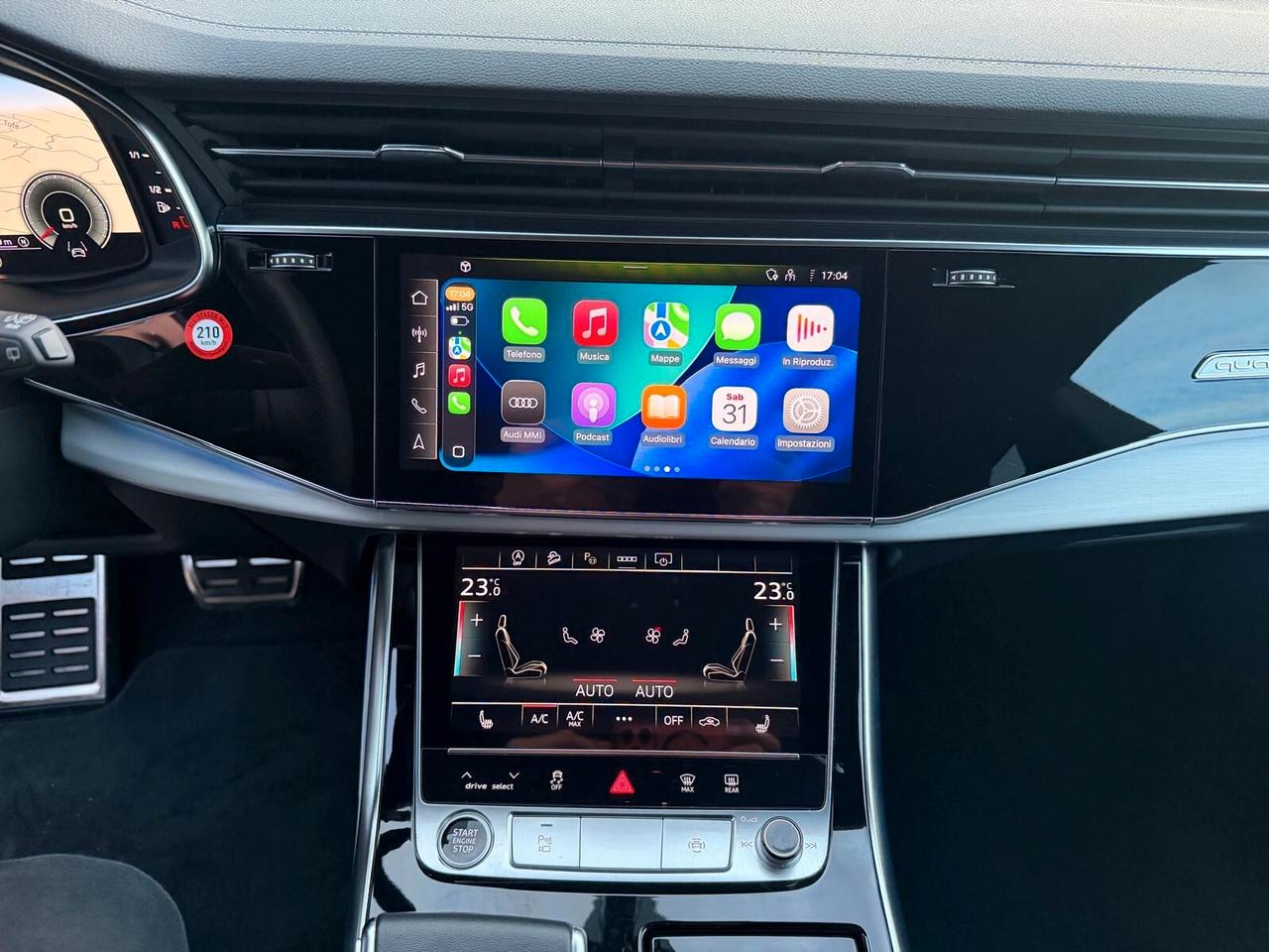 Audi Q8/50 TDI/286 CV/QUATTRO/SLINE/C-AUT/NAVI/PDC/TEL-POST/CERCHI21/V.PRIV/CLIMA 4 ZONE/SOFT CLOSE!!