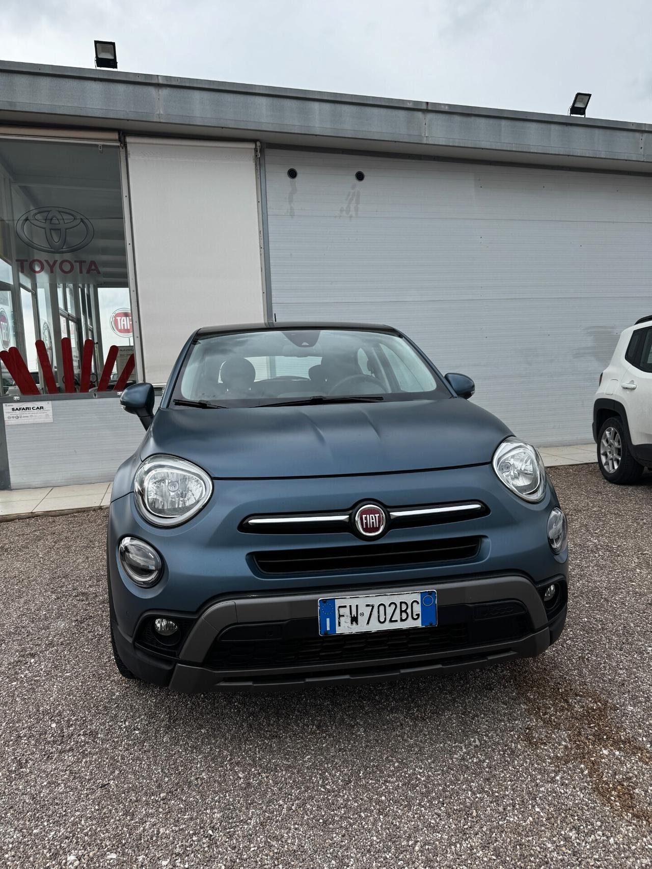 Fiat 500X 1.3 MultiJet 95 CV Cross Tetto + Blu Opaco