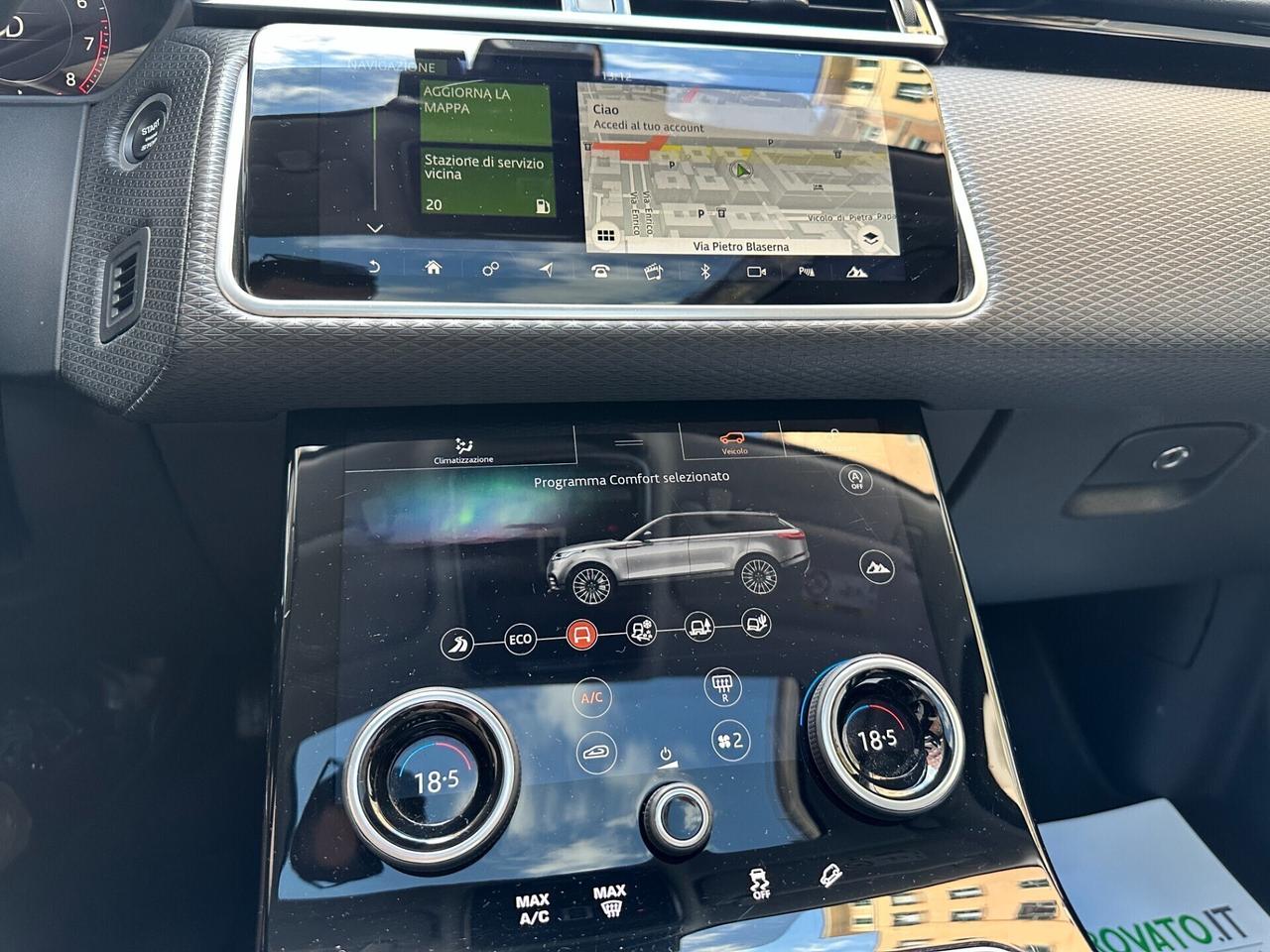 Range Rover Velar 2.0 Si4 BENZINA 250cv Tetto