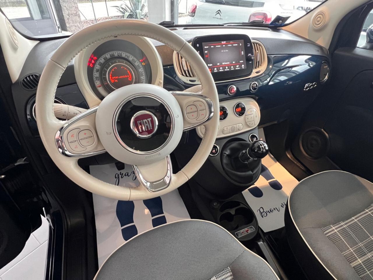 Fiat 500 1.2 Lounge BLU RIVA PARI AL NUOVO