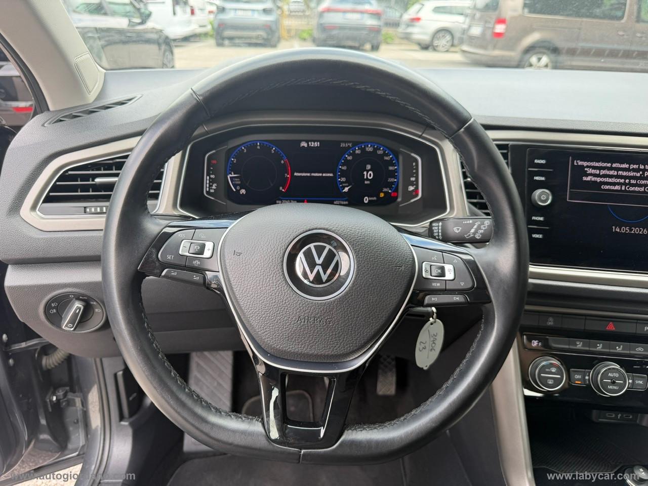 VOLKSWAGEN T-Roc 1.0 TSI 115CV Style BMT