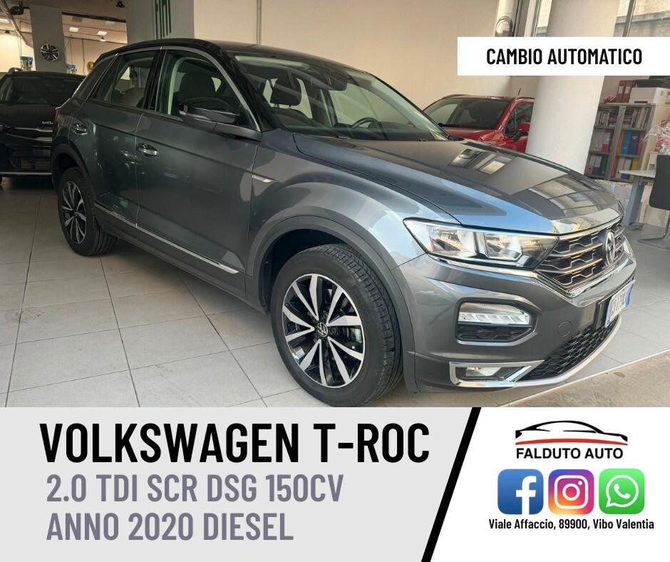 Volkswagen T-Roc 2.0 TDI SCR 150 CV DSG Style BlueMotion Technology