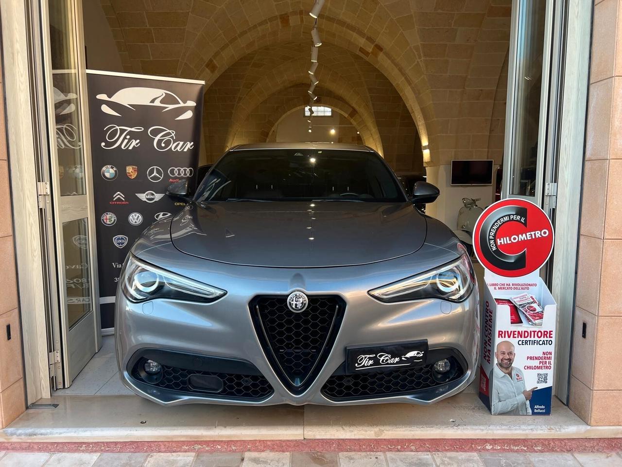 ALFA ROMEO STELVIO VELOCE 2.2 210CV Q4 PELLE NAVI CAM ANNO 2021