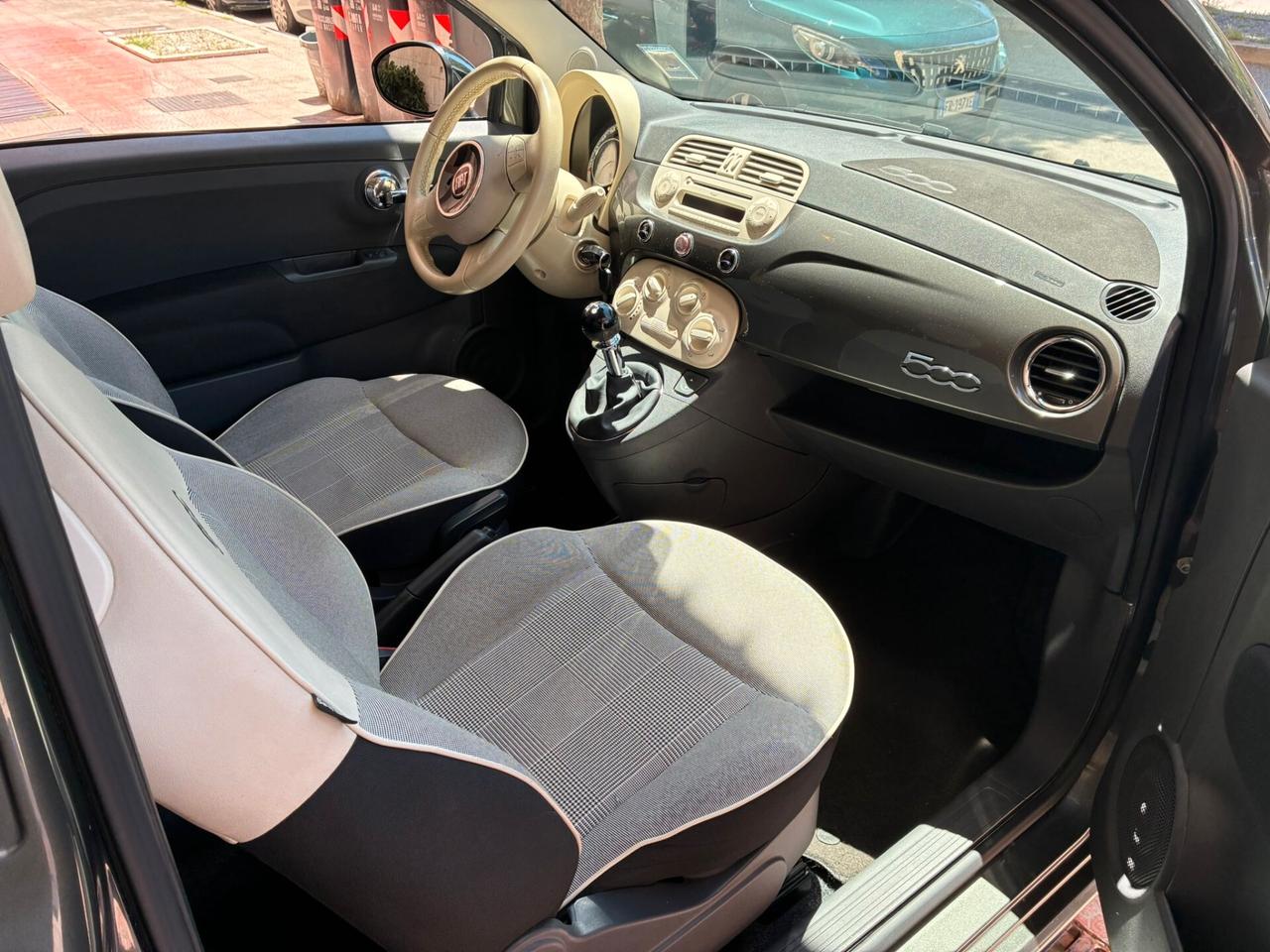 Fiat 500 1.2 Lounge tetto panoramico perfetta-14