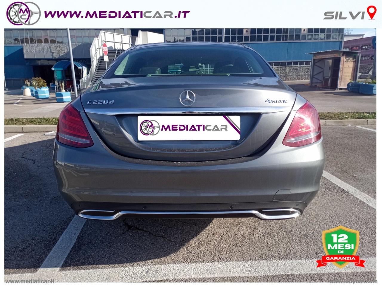 MERCEDES-BENZ C 220 d 4Matic Auto PREMIUM TAGLIANDI INCLUSI