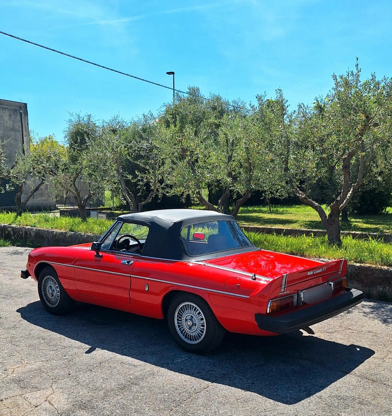 Alfa Romeo Spider Duetto 2.0 Veloce NIKI LAUDA N° 154 di 350 Prodotte