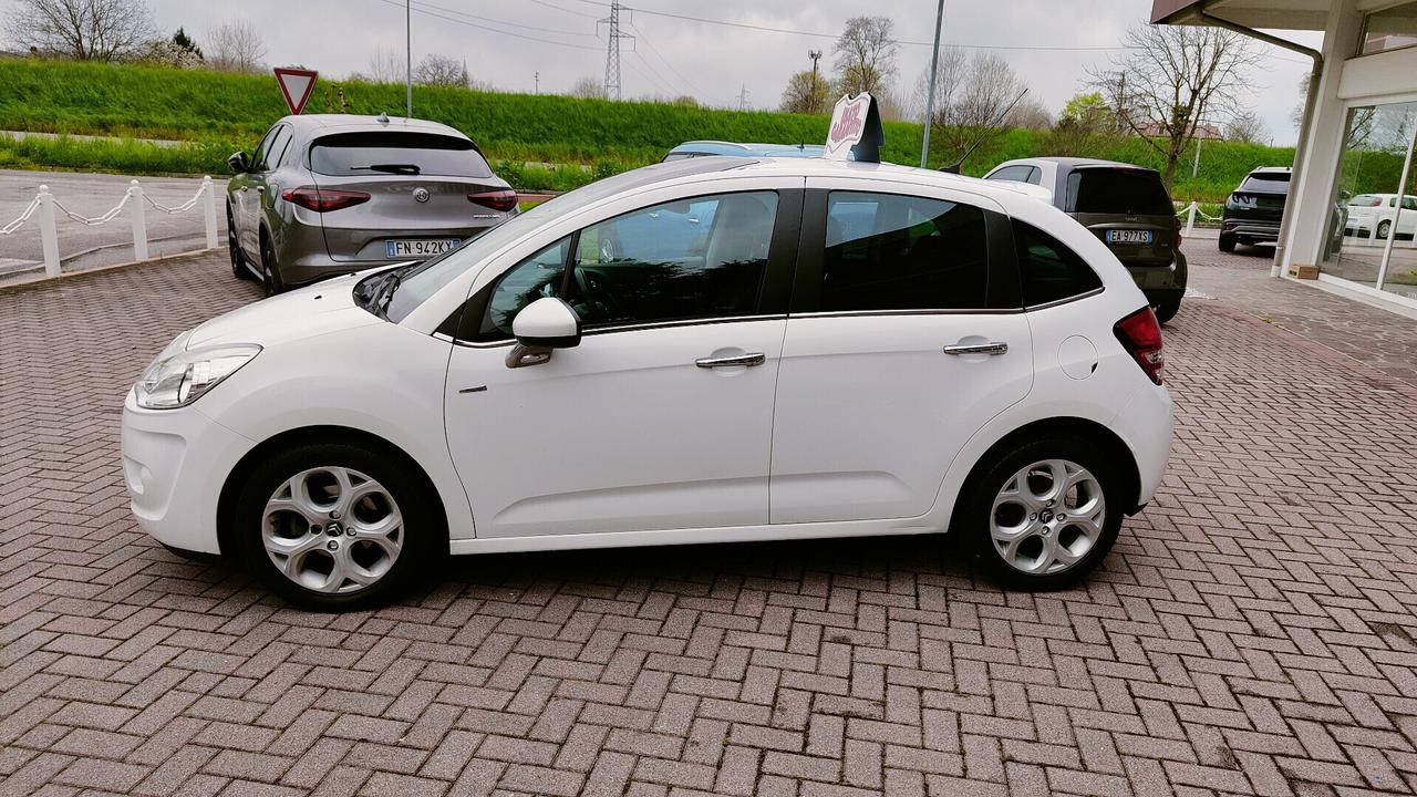 Citroen C3 EXCLUSIVE KM 76.500 OK NEO PATENTATI