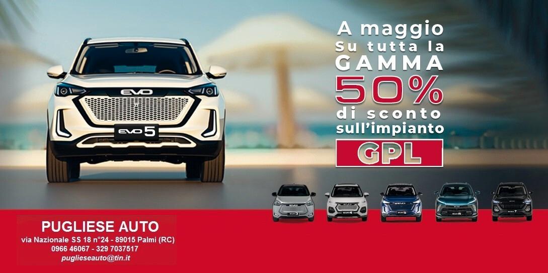 EVO 5 1.5 Turbo bi-fuel (IN PROMOZIONE FINO AL 31/05/2025)