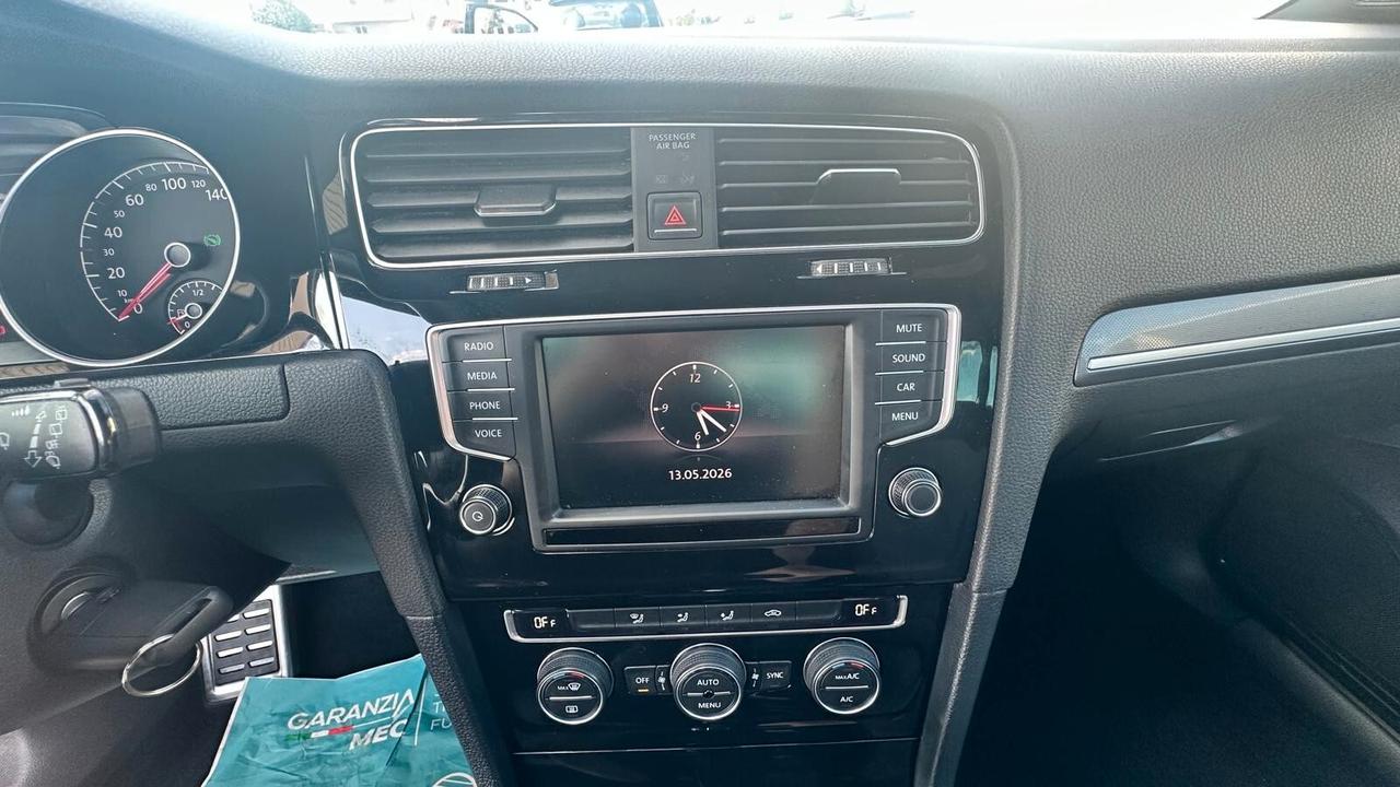 Volkswagen Golf 1.6 TDI 110 CV DSG R-LINE BlueMotion Tech-KM CERTIFICATI UNICO PROPRIETARIO