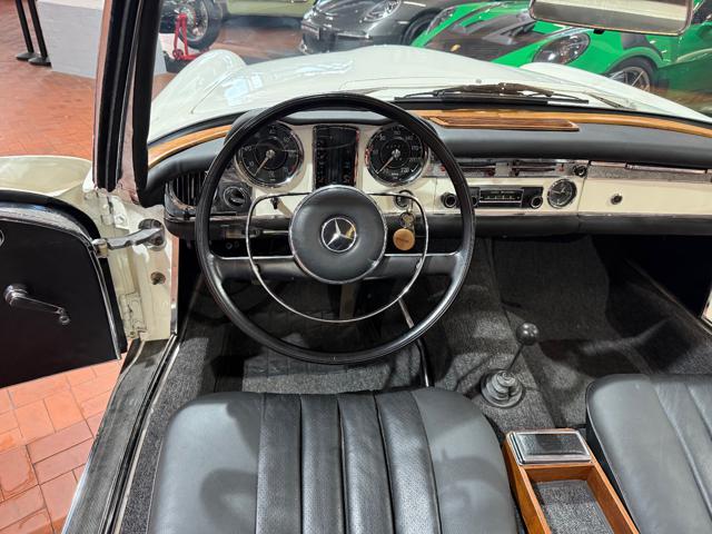 MERCEDES-BENZ SL 230 ISCRITTA ASI - HARDTOP NERO - RESTAURATA
