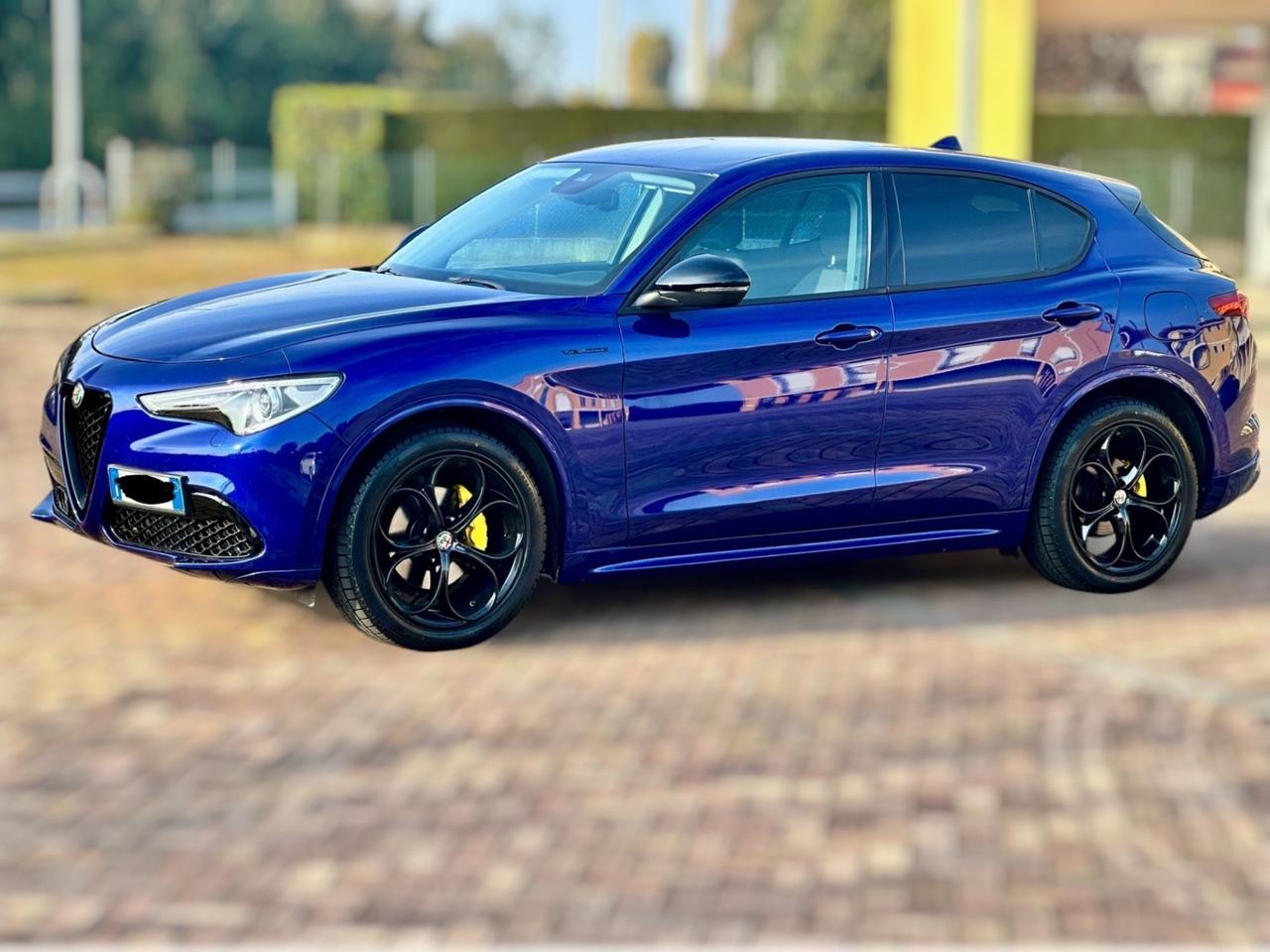 Alfa Romeo Stelvio 2.2 Turbodiesel 160 CV AT8 RWD VELOCE BLU MONTECARLO