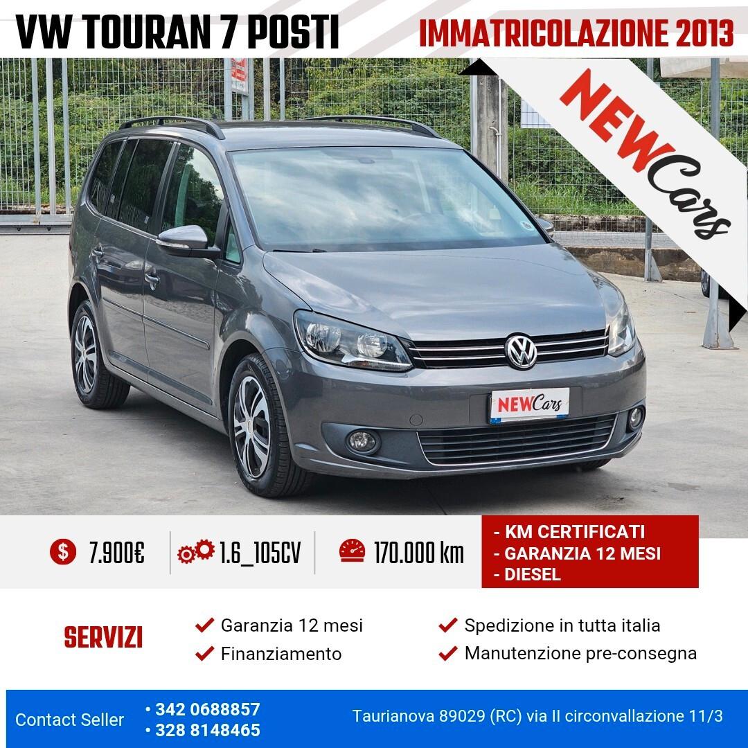 Volkswagen Touran 1.6 TDI Comfortline