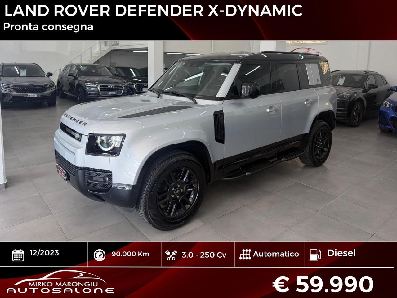 Land Rover Defender 250 CV X-Dynamic SE FINANZIABILE