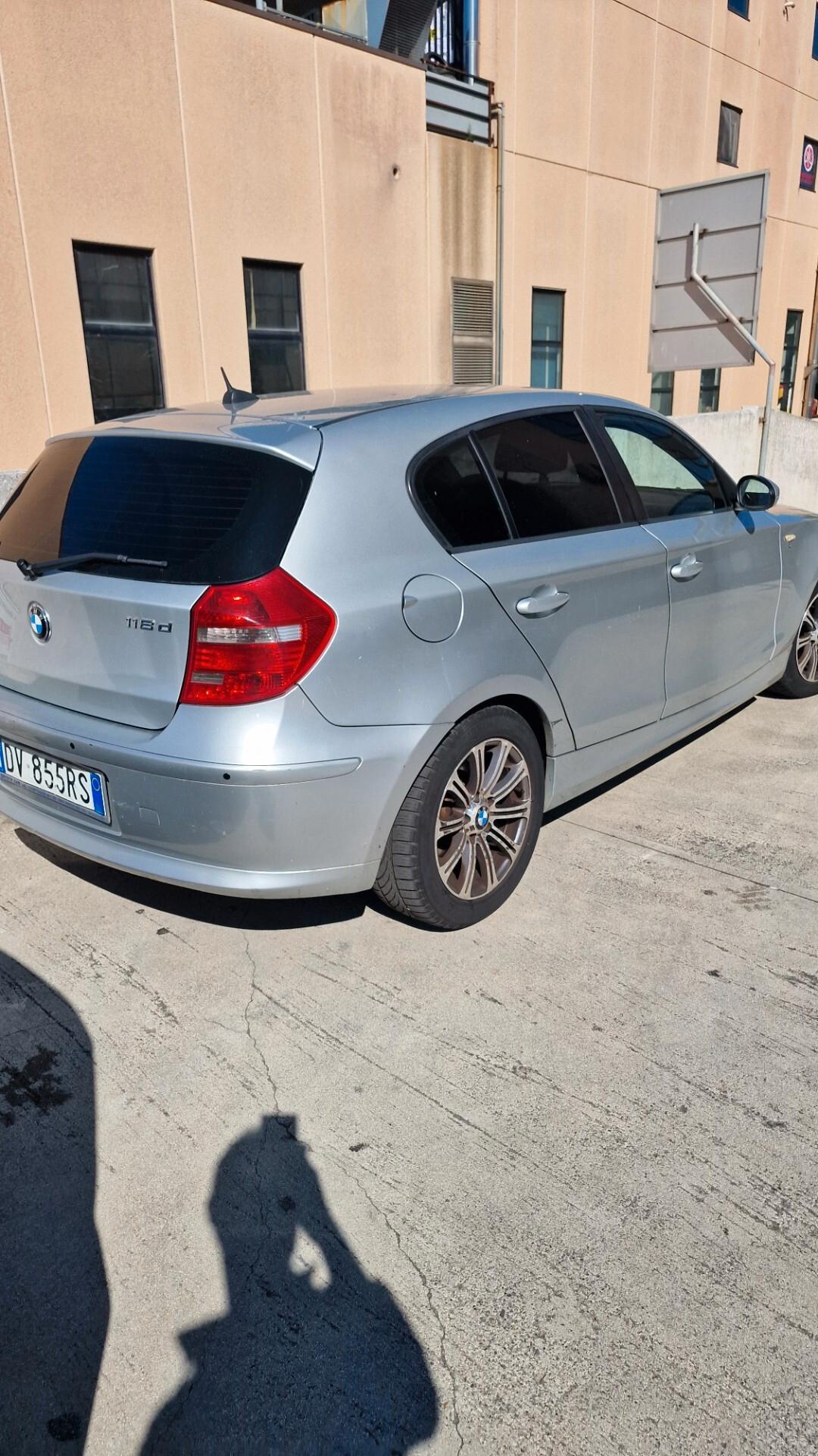 Bmw 118 118d cat 5 porte Futura DPF